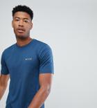 Nicce Logo T-shirt In Blue Exclusive To Asos - Blue