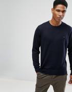 Tommy Hilfiger Silk Mix Sweater - Navy