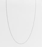 Asos Design Sterling Silver T Bar Necklace With Heart Tag