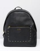Faith Exclusive Whipstitch Pocket Backpack - Black
