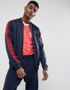 Adidas Originals Superstar Track Jacket In Navy Bs2659 - Navy
