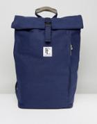 Forbes & Lewis Rollie Rolltop Backpack - Navy