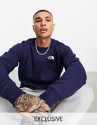 The North Face Essential Sweatshirt In Navy Exclusive At Asos
