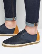 Aldo Meallen Lace Up Espadrilles - Navy
