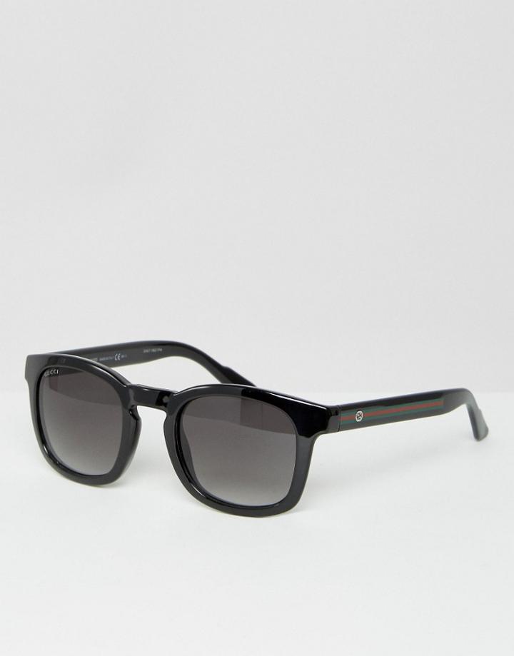 Gucci Square Sunglasses Gg 1113/s - Black