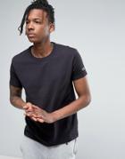 Champion T-shirt With Sleeve Logo - Black