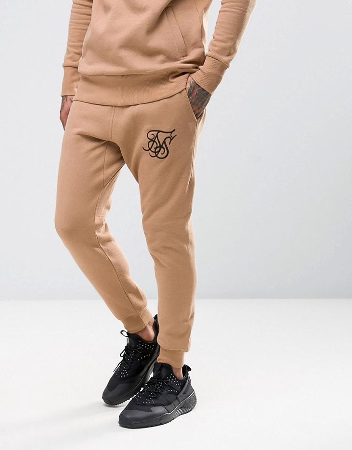 Siksilk Skinny Jogger - Stone