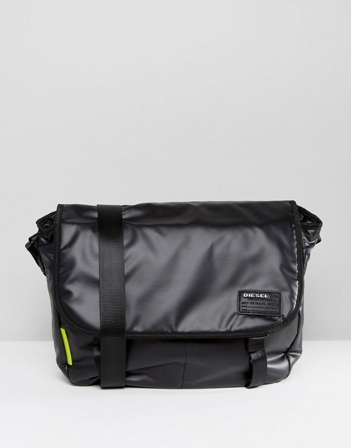 Diesel Messenger Bag - Black