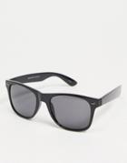 Selected Homme Square Sunglasses In Black