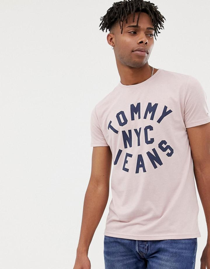 Tommy Hilfiger Logo T-shirt - Purple