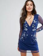 The Jetset Diaries Vera Bodycon Dress - Navy