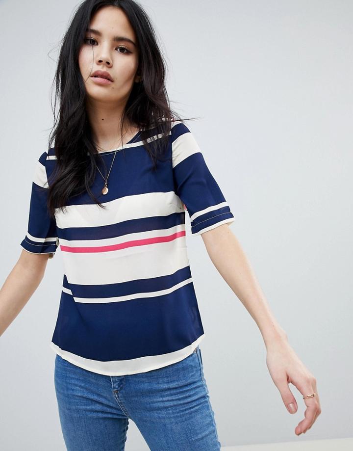 Sugarhill Boutique Honor Love Modern Stripe Top - Multi