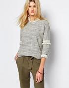 Sessun Sakai Shell Top With Fringing - Multi