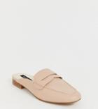 Blink Square Toe Mules - Beige