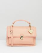 Marc B Marge Triple Compartment Cross Body - Pink