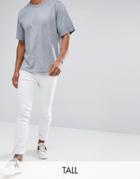 Cheap Monday Tall Tight White Skinny Jeans - White