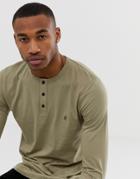French Connection Plain Grandad Long Sleeve Top-green