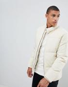 Selected Homme Puffer Jacket - Cream