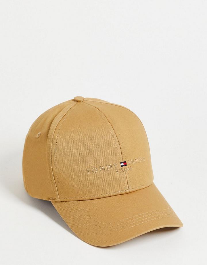 Tommy Hilfiger Established Cap In Beige-neutral