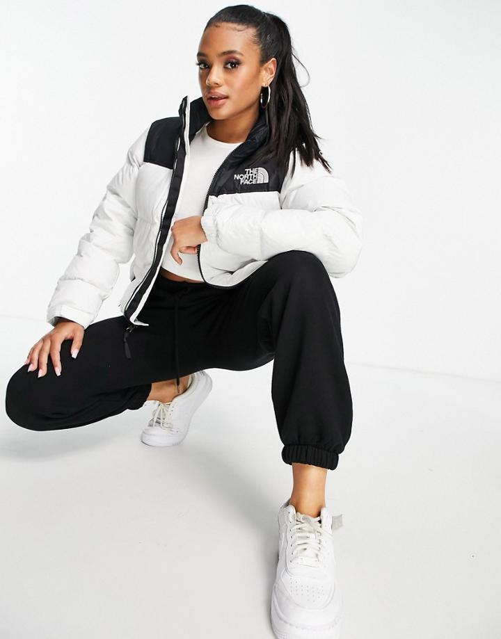 The North Face 1996 Retro Nuptse Jacket In White