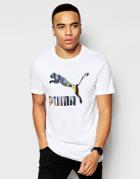 Puma Evolution Logo T-shirt - White