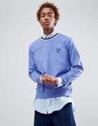 Lee Peace Logo Sweatshirt - Blue