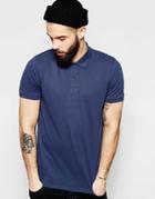 Only & Sons Pique Polo Shirt - Navy