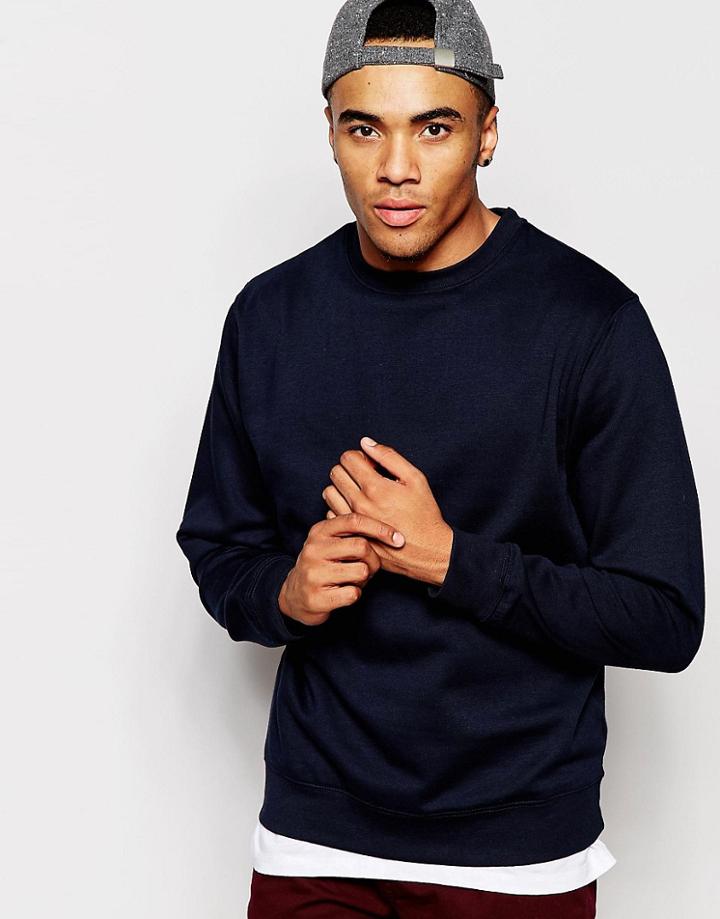 New Look Classic Sweatshirt - Navy