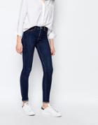 Samsoe & Samsoe High Waisted Jasmine Jeans - Blue Tales