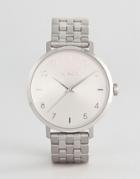 Nixon Silver Kensington Watch - Silver