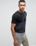 Jack & Jones Color Block Cut And Sew T-shirt - Black