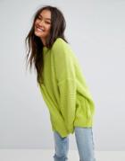 Asos Oversized Chunky Sweater - Green