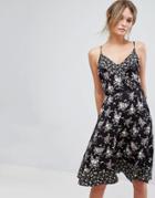 Oasis Longer Length Ditsy Floral Cami Dress - Multi