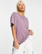 Asos Design Ultimate Oversized T-shirt In Purple