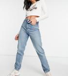 Topshop Tall Jamie Skinny Jeans In Pure Black