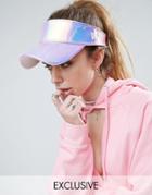 New Era Iridescent Visor - Pink