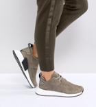 Adidas Originals Nmd C2 Sneakers In Taupe Suede - Brown