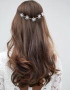 Asos Wedding Back Hair Crown - Clear