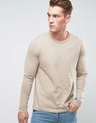 Brave Soul Long Sleeve Top - Beige