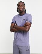 Ellesse T-shirt With Tonal Branding In Gray