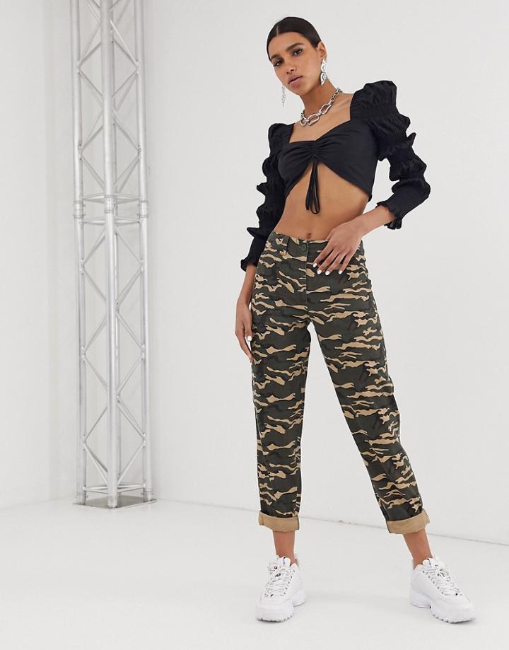 Asos Design Camo Combat Pants