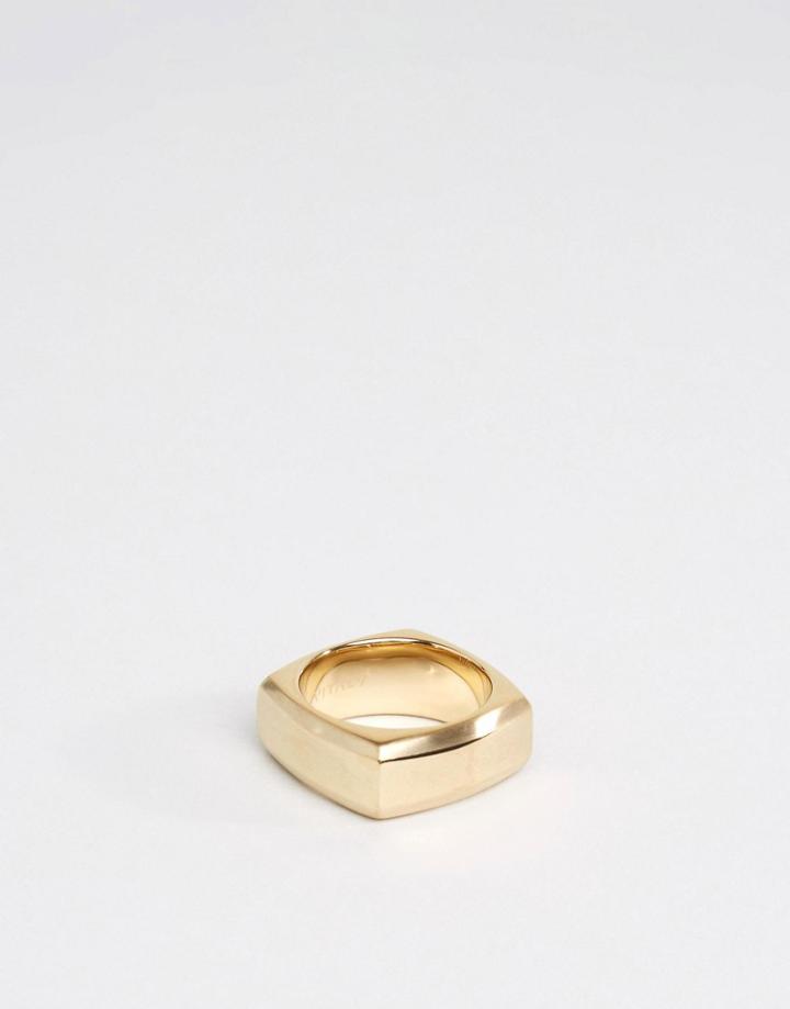 Vitaly Fyra Geometric Ring In Gold - Gold