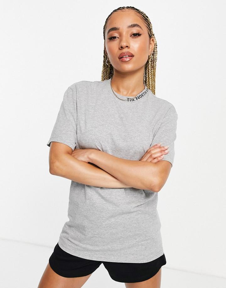 The North Face Zumu T-shirt In Gray-grey