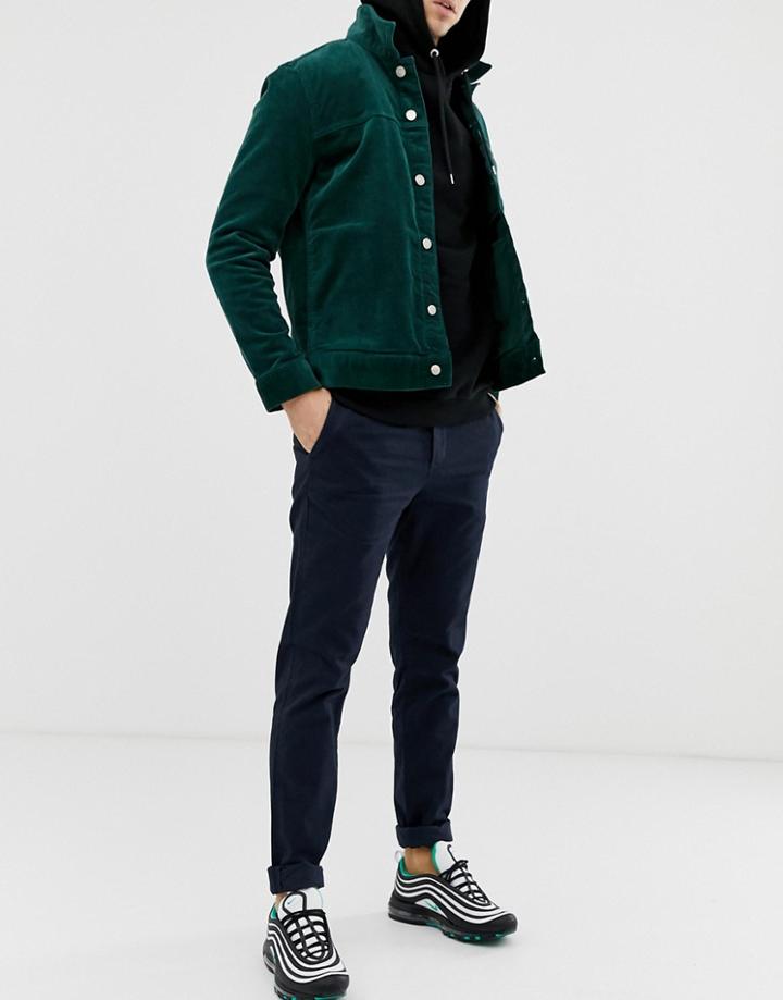 Weekday Wood Chinos Navy