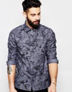 Addict Chambray Shirt Kwills Edition - Black