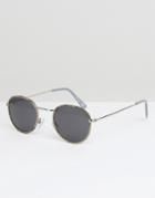 Jeepers Peepers Round Sunglasses - Gray