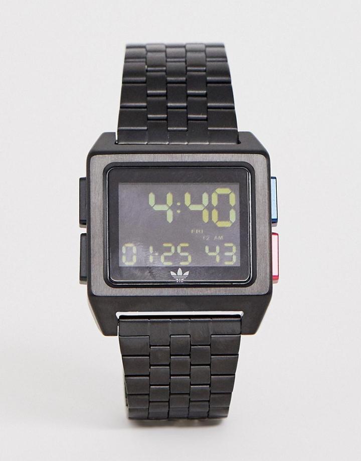 Adidas Z01 Archive Bracelet Watch In Black