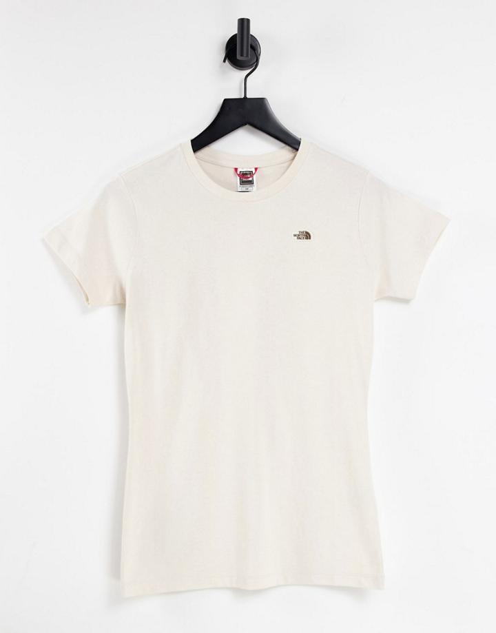 The North Face Recycled Scrap Program T-shirt In White-neutral