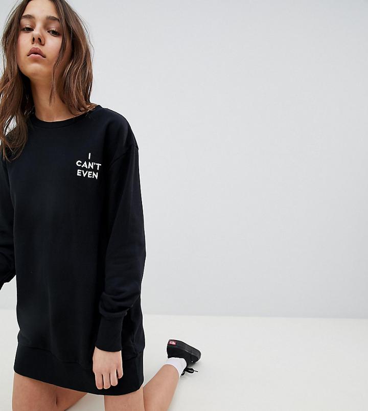 Mink Pink Can't Even Sweat Dress - Black