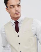 Jack & Jones Premium Skinny Vest - Stone